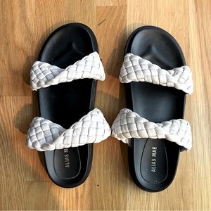 Alias Mae Chunky Braided Double Strap Soleis Sandal